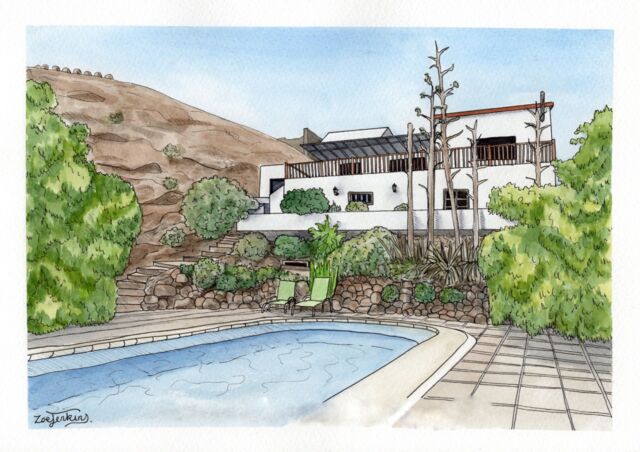 holiday home painting