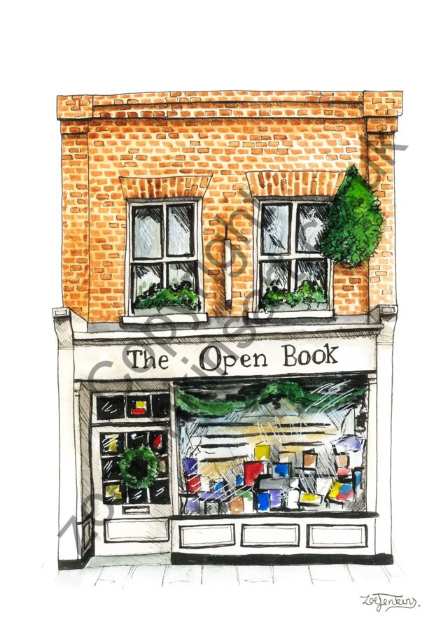 Book Shop Illustration
