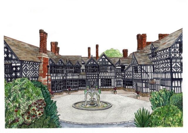 Wedding Venue Illustration