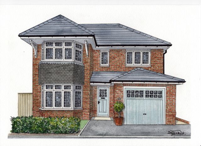 detatched home painting